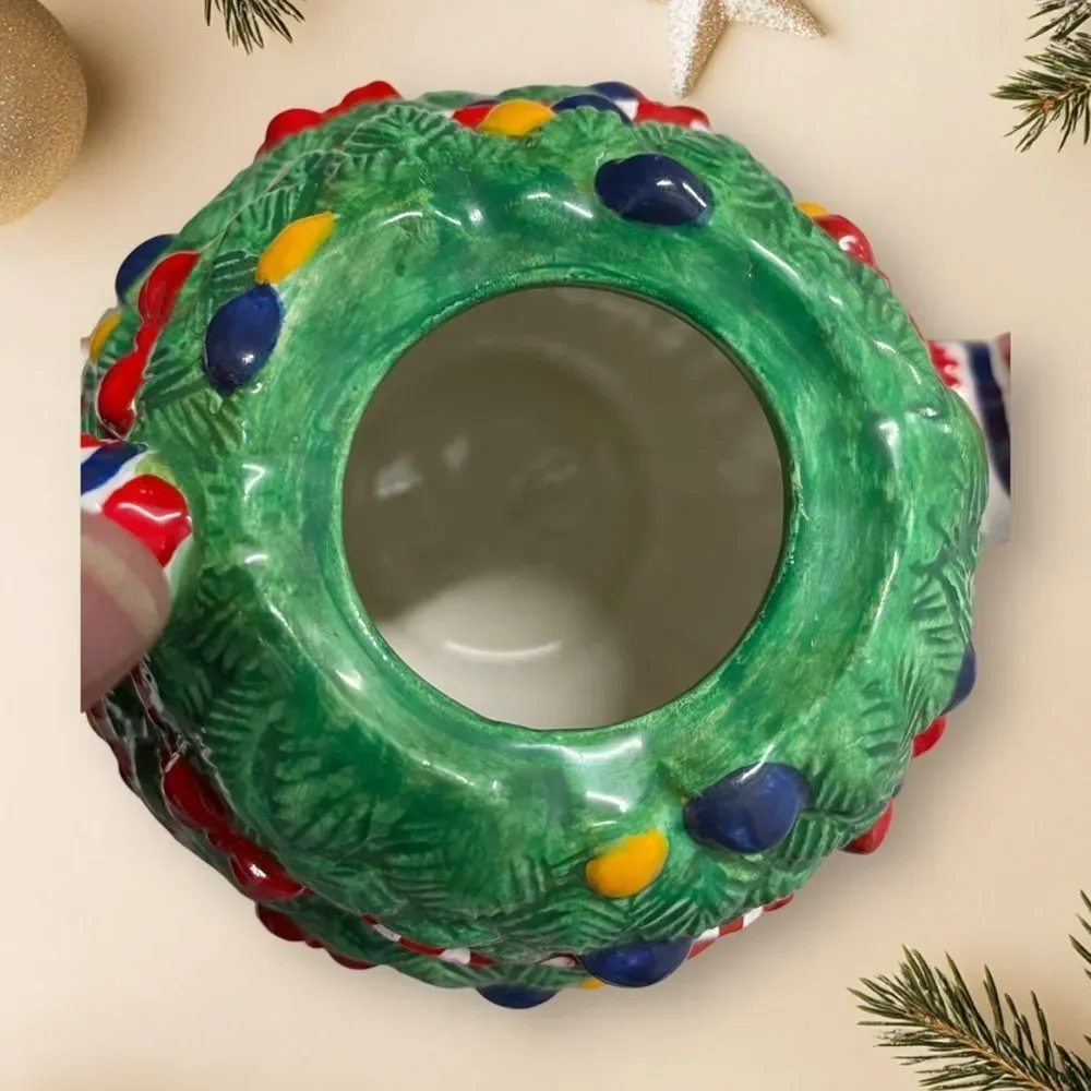 DEPT 56 6 PIECE TEA SET, O CHRISTMASS‎ TREE
